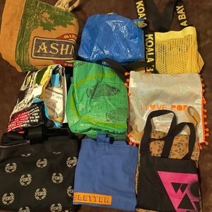 Bundle Colorful Tote Bag Collection